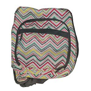 Thirty One Party Punch Chevron Backpack Camera Bag Organizer One Shoulder Strap